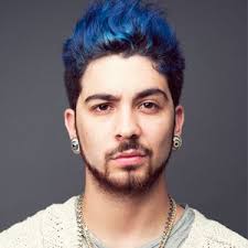 Adeen Duran Rembrandt Blue Tips Hair Hair Color Placement Beauty Hair Color