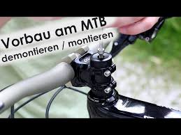 Vorbau Vom Mtb Demontieren Montieren Alle Wichtigen Schritte Youtube