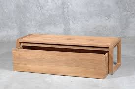 Coffre De Lit Teck Recycle Lit Coffre Banc De Rangement Rangement Maison