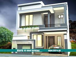 Waris 10 Marla House 3d View Elevation 30x65 In Gujranwala Cantt Pakistan House Front Design House Design Pictures House Front