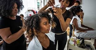At A Santo Domingo Hair Salon Rethinking An Ideal Look Dominican Hair Black Hair Salons Natural Hair Salons