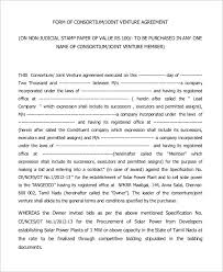 Joint Venture Agreement Sample Pdf Joint Venture Contract Template Agreement