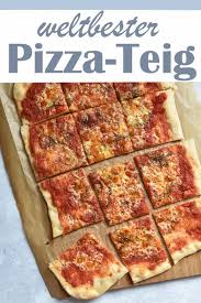 Weltbester Pizzateig Bester Pizzateig Pizza Teig Rezepte