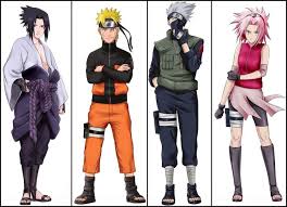 Team 7 Vs Previous Kage Battles Comic Vine Naruto Episodes Team 7 Naruto Teams