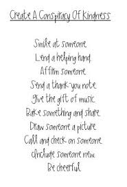 The Corner On Character A Conspiracy Of Kindness Kindness Quotes Words Random Acts Of Kindness