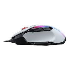 Roccat Kone Aimo Pc Gaming Mouse White In 2020 Gaming Mouse Mouse Pc Mouse