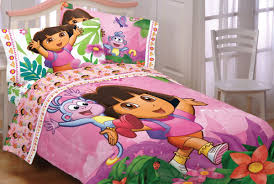 Dora Explorer Run Full Bedding Set 5pc Skip Jump Comforter Sheets Full Double Bed One Dora The Exp Single Bedding Sets Full Comforter Sets Full Bedding Sets