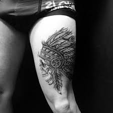 Erkek Ust Bacak Dovme Modelleri Man Thigh Tattoos 6 But Dovmeleri Dovme Tasarimlari Bacak Dovmeleri