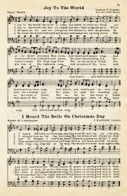 Free Vintage Image Christmas Hymns Pisni Noti Yalinka