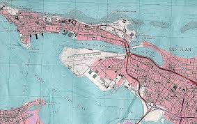 Map Of Old And New San Juan The Capital Of Puerto Rico San Juan San Juan Puerto Rico Puerto Rico