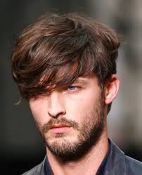 Men S Haircut Long Hair Fringe Combover Gaya Rambut Pria Rambut Pria Gaya Rambut