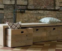 Banc Avec Rangement Tiroir Canape Palettes Banc En Bois Avec Rangement Banc De Rangement Diy Rangement