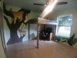 Big Cat Themed Bedroom Cat Themed Bedroom Bedroom Themes Loft Bed
