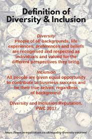 Equality Diversity And Inclusion Training In The Workplace In Equilibrium Equality And Diversity Equality Diversity And Inclusion Teaching Cultural Diversity