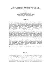 Https Media Neliti Com Media Publications 53650 Id Kredit Sindikasi Dalam Perspektif Hukum Pdf