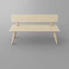 Banc D Interieur Contemporain En Bois Massif Avec Dossier Aetas Vitamin Design Dona Handelsges Mbh Banc Interieur Banc Bois Bois