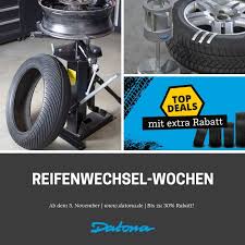 Der Winter Steht Wieder Vor Der Tur Deshalb Gibt Es Bei Datona Jetzt Die Reifenwechsel Wochen Die Grun Reifenwechsel Werkstattausrustung Werkstatteinrichtung