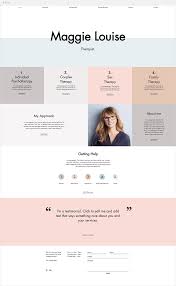 Therapy Services Website Template Blog Layout Design Homepage Design Wix Templates