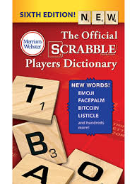 The Official Scrabble Players Dictionary Merriam Webster Inc Amazon Sg Books