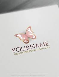 3d Butterfly Logo Templates Create A Logo Free Butterflies Logo Ideas Butterfly Logo Create A Logo Free Beauty Logo