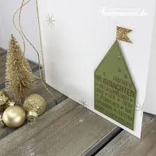 No 15 Eigendesign Stempel Weihnachtshaus Weihnachtshaus Weihnachten Geschenke Weihnachten