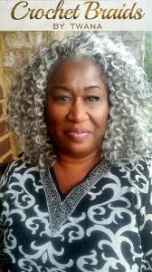 I Have To Find This For My Mom Crochet Braids With Havana Mambo Twist By Janet Collection In Col Beautiful Gray Hair Crochet Braids Hairstyles Crochet Braids