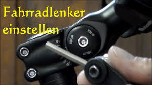 Tutorial Fahrradlenker Einstellen Fahrrad Lenker Neigung Einstellen Lenkerneigung Einstellen Youtube