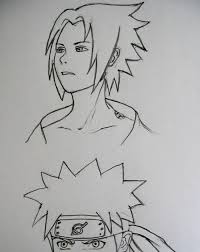 Fantastis 10 Gambar Naruto Dengan Pensil Sasuke And Naruto Pencil By Felina555 On Deviantart Yuee Anime Naruto Kotak Pensil Di 2020 Sketsa Gambar Anime Buku Sketsa