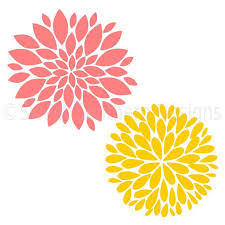 Dahlia Flower Svg Instant Download Design For By Ssdesignsstudio Flower Svg Files Flower Svg Crafts