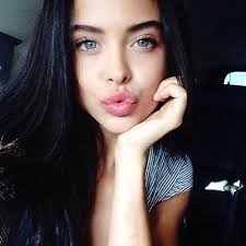 Black Hair Blue Eyes Black Hair Blue Eyes Beauty Hair Makeup