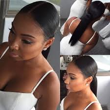 See This Instagram Photo By Cest Belle Events 302 Likes Wedding Ponytail Hairstyles Low Ponytail Hairstyles Black Ponytail Hairstyles