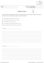 Year 6 Literacy Text Work Printable Resources Free Worksheets For Kids Primaryleap Co In 2020 Debate Topics Free Worksheets For Kids Reading Comprehension Skills