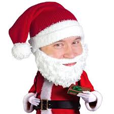 Comfy Santa Knitted Beard Beard Hat Beard Head