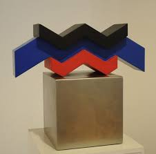 Saarbrucken Sparda Bank Kunst Raum Sculpture Art Metal Sculpture Vintage Ceramic