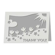 Digital Art By Daniela Angelova Thank You Card Silhouette Cards Cricut Cards Thank U Cards