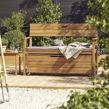Banc De Jardin Denia Avec Dossier Castorama Bancs De Jardin En Bois Coffre De Jardin Banc Jardin