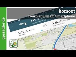 Video Tourplanung Mit Komoot Route Auf Dem Smartphone Planen Smartphone App Fahrrad Gps