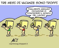 Vignette Di Agj Tre Mesi Di Vacanze Immagini Divertenti Vignette Divertente