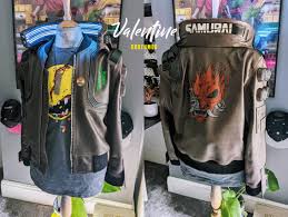 Last Year I Qualified For The Cyberpunk Cosplay Contest Finals Today After 5 Months And 400 Hours I Finished My Completely Remade Samurai Jacket More Pics And Details In The Comments Cyberpunkgame