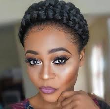 Halo Braids For Your Natural Hair Braided Hairstyles For Teens Halo Braid Natural Hair Natural Hair Styles