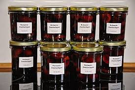 Rotweinzwetschgen Von Birnchen111 Chefkoch Rezept Zwetschgen Dessert Ideen Einkochen Rezepte