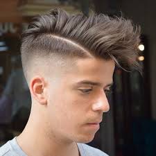 Temp Fade Line In Hair Long Messy Comb Over Comb Over Fade Haircut Fade Haircut Haircuts For Men