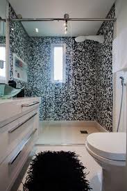 Resultado De Imagem Para Banheiro Preto E Branco Pequeno Simples Banheiro Preto Decoracao Banheiro Pequeno Banheiro Preto E Branco