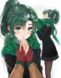 Pin By On Lyn Fire Emblem Lyn Anime Black Hair Green Hair Girl