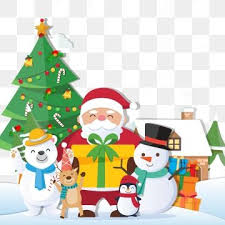 Christmas Background With Santa Claus And Merry Christmas Christmas Santa Claus Png And Vector With Transparent Background For Free Download Merry Christmas Vector Christmas Banners Happy Christmas Day