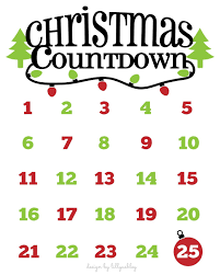 Christmas Countdown Free Printable And Free Svg Christmas Countdown Calendar Christmas Countdown Printable Free Christmas Printables
