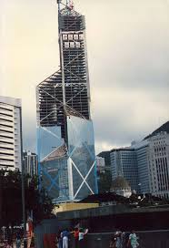 Bank Of China Tower Em Construcao Unique Architecture Building Skyscraper