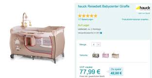 Hauck Reisebett Babycenter Giraffe Fur 77 99 Statt 94 99 Https Www Billigerfinder De Baby 1518594135649 Hauck Reisebett Babyce Reisebett Giraffe Baby