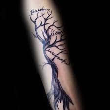 Family Tree Tattoos For Men Tree Tattoo Forearm Tree Tattoo Men Tattoos For Guys