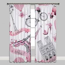 Whimsy In Paris Eiffel Tower Curtains In 2020 Paris Decor Bedroom Paris Room Decor Paris Themed Bedroom